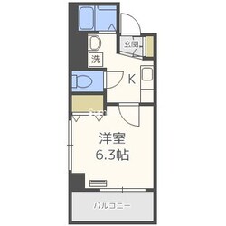 みおつくし東なんばの物件間取画像